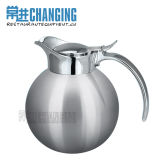 Round Stainless Steel Vacuum Flask Jug with Sanding Polishing (SXP126)