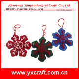 Christmas Decoration (ZY14Y559-1A-2A-3A 10CM) Christmas Snowflake