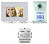 Aluminum 4 Buttons 7 Inch Video Intercom for Villa