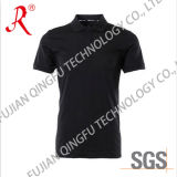 Black Polo T-Shirt for Man (QF-2077)