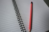 Single Lines Spiral Notebook with Hardcover