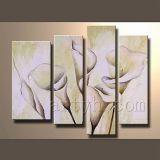 Canvas Flower Oil Painting for Decor