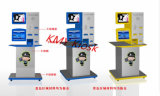 Free Standing Check-in Airport Kiosk with Dual Display