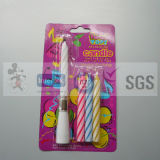 Flameless Spiral Birthday Cake Party Candles