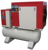 Screw Air Compressor with Dry on Tank 7-14bar, 150psi