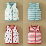 Wholesaler in Guangzhou China for Kids Clothing, Baby Vest (1413103+1413107)