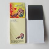 Glue Bound Sticky Note with Magnet