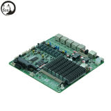Fanless Intel Bay Trail J1900 Internet Security Mainboard, Industrial Motherboard for Thin Client, Firewall Nano Mainboard
