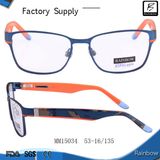 Fashion Camo Color Full Rim Metal Eyewear for Unisex (mm15034)