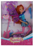 Blue Mariposa Doll with Wings (Q0160050)