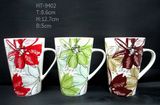 13oz Latte Mug Coffee Mug Flower Designs More Shapes Workable Durable Porcelain