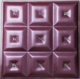 Design Decorativeall 3D Wall Paper Leather Carving Wall Panel Home Decoration