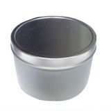 Sliver Round PVC Widwon Tin Watch Box