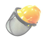 HDPE Helmet with Face Protection Mask for Fireman