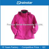 Women's Waterproof & Breathable Softshell Jacket with Flowers After Wet