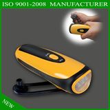 Crank Flashlight with Charger