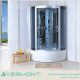 China Supplier Infrared Tempered Glass Steam Shower Room