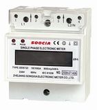 Single Phase DIN-Rail Watt-Hour Meter Energy Meter (DDS722)