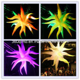 Custom Inflatable Hanging Event Party Ornament Stars with LED Lights (BMDL380)