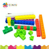 Plastic Educational Toy Snap Linking Cubes (K002)