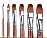 Long Handle Nylon Artist Brush Set
