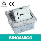 CE TUV Floor Socket Floor Special Purepose Receptable Universal Power Socket Outlet