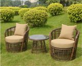 Plastic Materials for Weaving Outdoor Chair Aluminium Rattan Outdoor Chair 2015