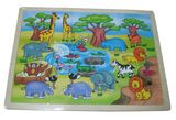 Wooden Farm Jigsaw Puzzle Wood Puzzle (34011)