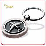 Novelty Design Spinning Air Plane Metal Key Chain