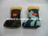 New Plush Boot Squeaky Chew Bite Dog Toy