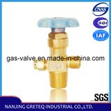 QF-2M Brass Flapper Oxygen Tank Valve with Safety Device