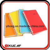 Spiral Plastic Cover Notebook for School