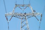 400kv Electric Power Lattice Transmission Line Tower