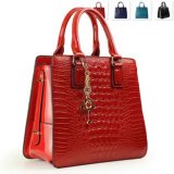Fashion Crocodile Print PU Leather Ladies Handbag (MD25600)
