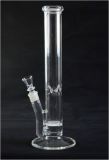 Glass Pipe Glass Smoking Pipe with 1 Perc 16 Inches High (GB-052)