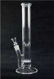 Glass Pipe Glass Smoking Pipe with 1 Perc 16 Inches High (GB-052)