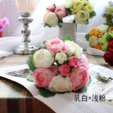17cm 10 Heads Romantic Artificial Flower Bouquets