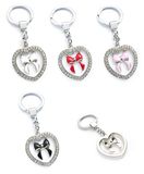 Bowknot Decoration Diamond Key Chain