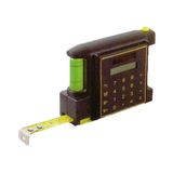 Black Plastic Case Tape Measure with Calculator (WAB01014)