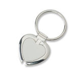 Zinc Alloy Blank Keychain Promotion Gift for Premium