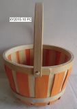 Christmas Wood Basket