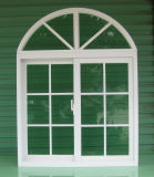 White or Colorful UPVC Sliding Window with Trim Strip