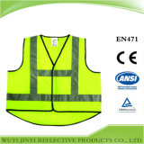 New High Reflective Safety Vest Made of Solid Fabric