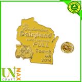 Nickel Plated Enamel Lapel Pin Badge (UM-4003)