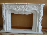ODM/OEM Stone Fireplace Mantles, Marble Fireplace Surrounds