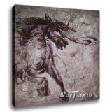 Abstract Oil Painting - Horse (H051)