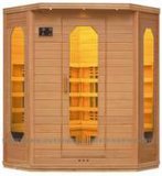 3-4 Person Red Cerdar Infrared Sauna Room (with CE, TUV, EMC) (XQ-033HD)