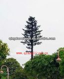 Camouflaged Bionic Palm Tree Telecommunication Tower