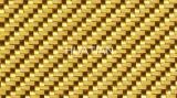 3k Gold Color Carbon Fiber Cloth