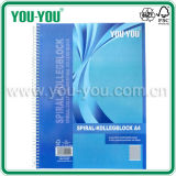 A4 Spiral Notebook (SPIRALCPA4SQUARED)